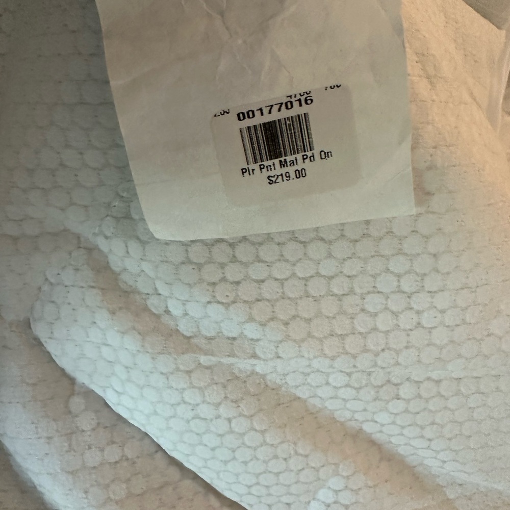 Pottery barn polar point cooling mattress cover -queen